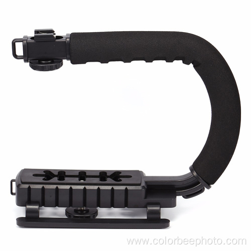 Camera Phone Handle Stabilizer Mount flash bracket